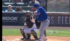 Un joueur de baseball se prend une balle en plein visage (vidéo)