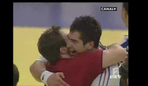 Finale du championnat d'Europe de handball : France contre Espagne
