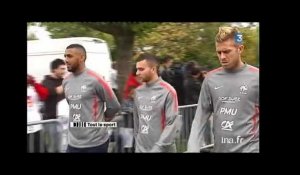 Football : ambiance à Clairefontaine 2 jours avant le match contre l'Albanie