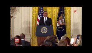 [Conférence de presse de Barack Obama sur l'espionnage des civils]