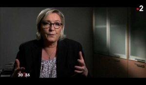 Marine Le Pen, surchargée le soir du débat d'entre-deux tours
