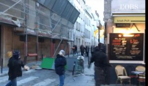 1er Mai : violences dans le Quartier latin à Paris