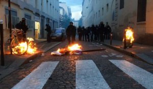 1er Mai: violences dans le Quartier latin, haut lieu de Mai 68