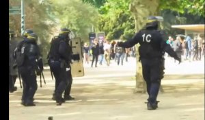 1er mai : violents affrontements et arrestations en marge de la manif (vidéo)