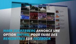 Mark Zuckerberg annonce une option dating sur Facebook