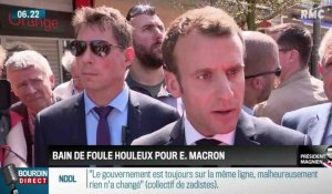 Emmanuel Macron : "En France, on a pris l'habitude de se plaindre" - ZAPPING ACTU DU 19/04/2018