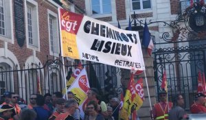 Manifestation du 19 avril à Lisieux