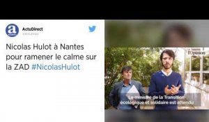 Notre-Dame-des-Landes : Nicolas Hulot hué par les riverains à l'aéroport de Nantes