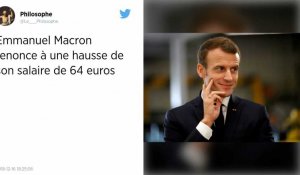 Emmanuel Macron et ses ministres renoncent à l'augmentation de leur salaire prévue au 1er janvier