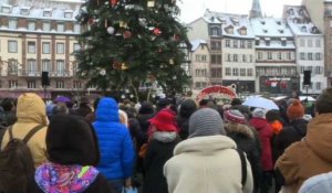 Strasbourg: cérémonie en hommage aux victimes de l'attentat