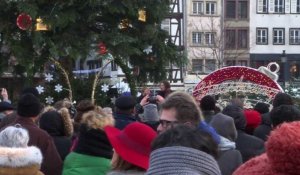 Strasbourg: Un millier de personnes en hommage aux victimes