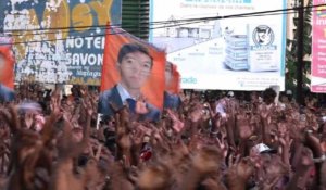 Madagascar : meeting du candidat Andry Rajoelina