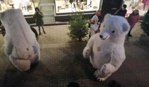 Cortège de Noël 2018 dans les rues du centre de Mouscron