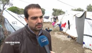 Camp de Moria à Lesbos, "honte de l'Europe"