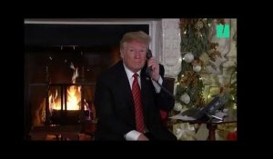 Il n'y a que Trump pour dire cela à un enfant le soir de Noël