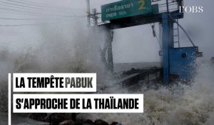La tempête tropicale Pabuk menace de plus en plus la Thaïlande