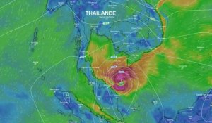 Thaïlande. Un pêcheur mort, des centaines de touristes bloqués en raison de la tempête Pabuk