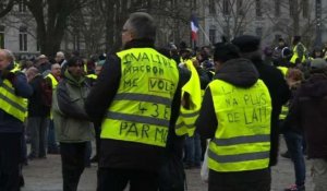 Lille: les "gilets jaunes" manifestent