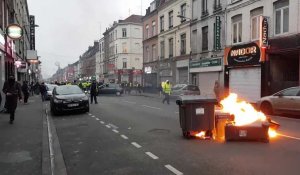 Manifestation tendue des gilets jaunes acte VIII à Lille