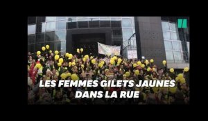 Des centaines de femmes gilets jaunes descendent dans la rue