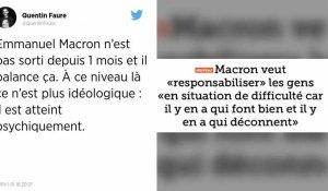 "Il y en a qui déconnent" : la petite phrase d'Emmanuel Macron qui ne passe pas