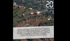 Espagne: Première preuve de la présence du petit garçon bloqué dans un puits