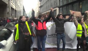 La marche pour le climat à Bruxelles rassemble 12.500 participants, selon la police