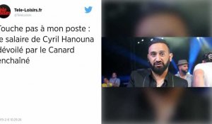 Cyril Hanouna. Le Canard Enchaîné dévoile le confortable salaire de l'animateur de TPMP.