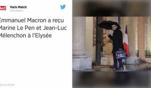Reçue par Macron, Le Pen appelle de nouveau à la dissolution