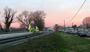 Avignon : un accident entre un scooter et une voiture provoque de gros ralentissements