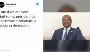 Côte d'Ivoire. Guillaume Soro démissionne de la présidence de l'Assemblée nationale