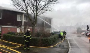 Grande-Synthe : deux maisons détruites dans un incendie