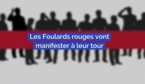 Manifestation des Foulards rouges à Paris : « ni pro Macron, ni anti Gilets jaunes »
