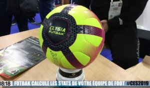 CES 2019 : Futbak calcule les stats de votre équipe de foot