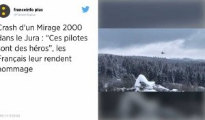Crash d'un Mirage 2000 dans le Jura, deux victimes.