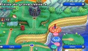 Mario Bros. U Deluxe - Monde 1-4 : Mont Champignon