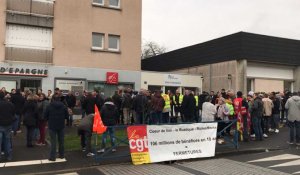 Vire. Mobilisation de la Compagnie des Fromages et Richemonts