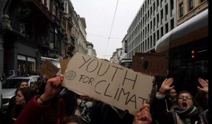 Les jeunes se mobilisent pour le climat à Bruxelles
