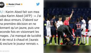 Ligue 1. L'arbitre Karim Abed reconnaît qu'il aurait dû exclure M'Baye Niang