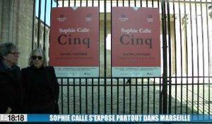 Sophie Calle s'expose partout dans Marseille