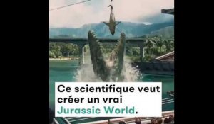 Ce scientifique veut créer un vrai Jurassic World