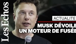 Elon Musk dévoile les images du moteur de sa prochaine fusée
