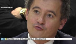Tourcoing : Gérald Darmanin reste ministre