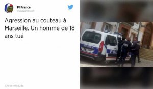 Marseille. Un jeune homme de 18 ans tué à coups de couteau.