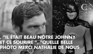 PHOTO. Séquence nostalgie : Nathalie Baye poste une tendre photo-souvenir de Johnny Hallyday et son père