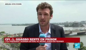 Maintien de L. Gbagbo en détention : les réactions à Abidjan