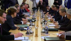 Moscou : S. Lavrov reçoit son homologue allemand H. Maas