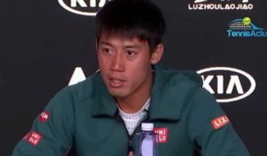 Open d'Australie 2019 - Kei Nishikori : "Content de m'être sorti de ce marathon"