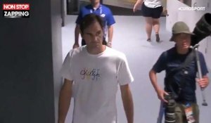 Open Australie 2019 : Roger Federer recalé à l'entrée des vestiaires (vidéo)
