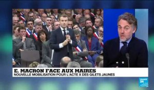 E.Macron face aux maires: "Il y a là une façon de montrer aux maires qu'il ne faut pas se décourager"